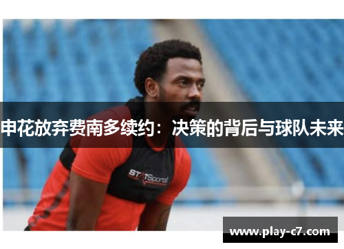 申花放弃费南多续约：决策的背后与球队未来