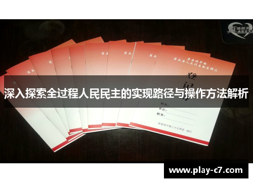深入探索全过程人民民主的实现路径与操作方法解析